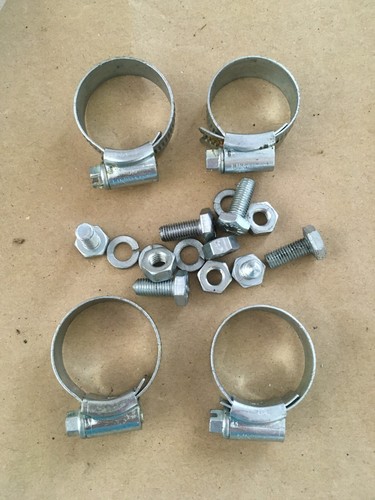 Hose clip clamp set with - set,