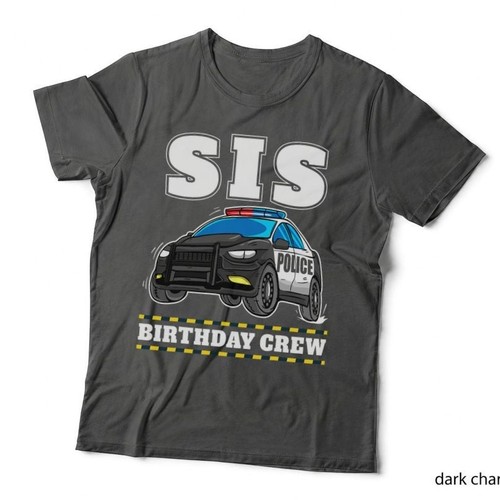 Police car patrol shirt - police, t-shirt