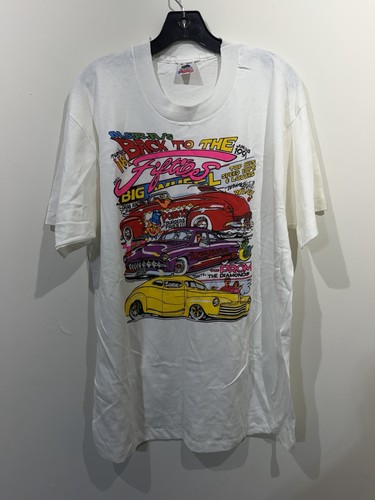 Vintage 90s hot rod - vintage, t