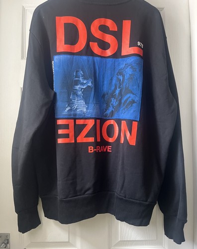 Diesel sweatshirt rave - diesel, b-rave