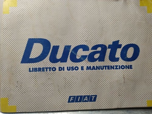 Fiat ducato original - 1997, uso