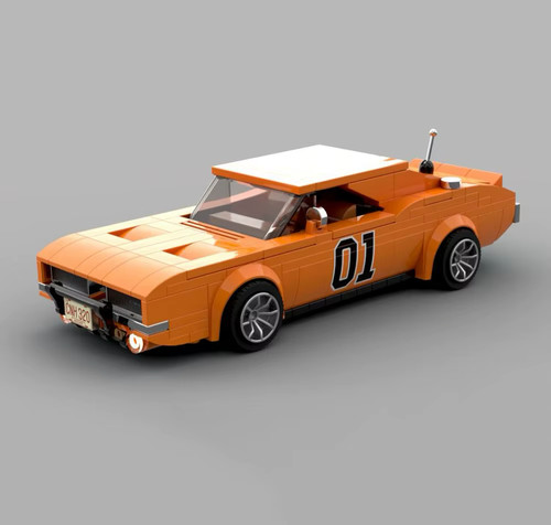 330pcs classic car building - car,