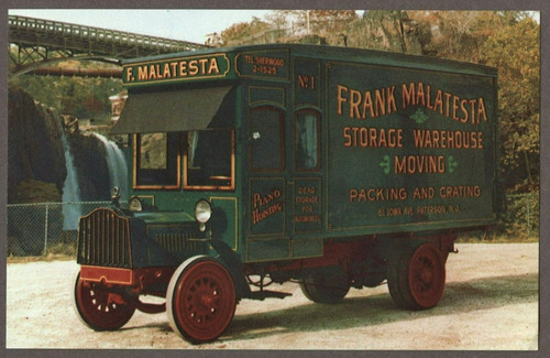 1922 packard moving van - ,