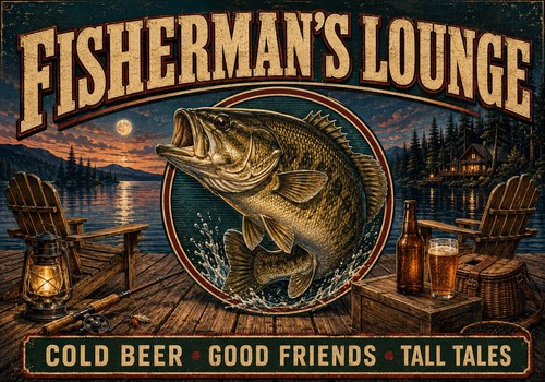 Fisherman lounge metal - fisherman’s,