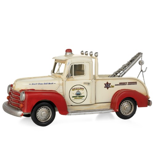 Tin decorative car tow - tin, vehicle