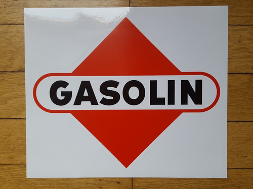 Vintage gas station petrol
