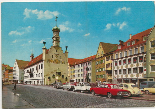 696 postcard kempten town - 90/696,